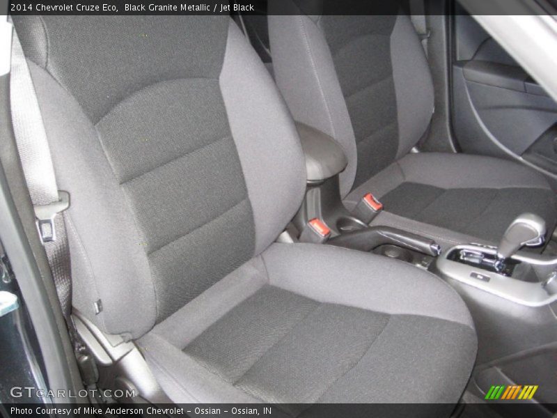 Black Granite Metallic / Jet Black 2014 Chevrolet Cruze Eco