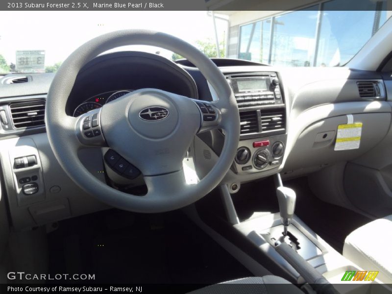 Marine Blue Pearl / Black 2013 Subaru Forester 2.5 X
