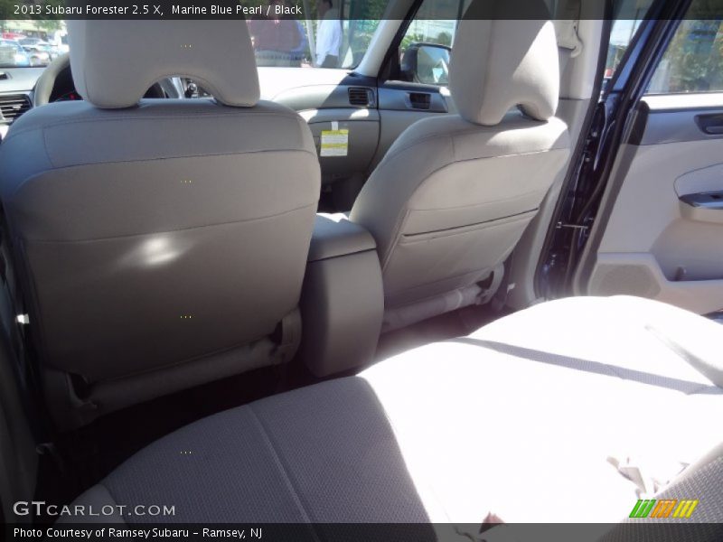 Marine Blue Pearl / Black 2013 Subaru Forester 2.5 X