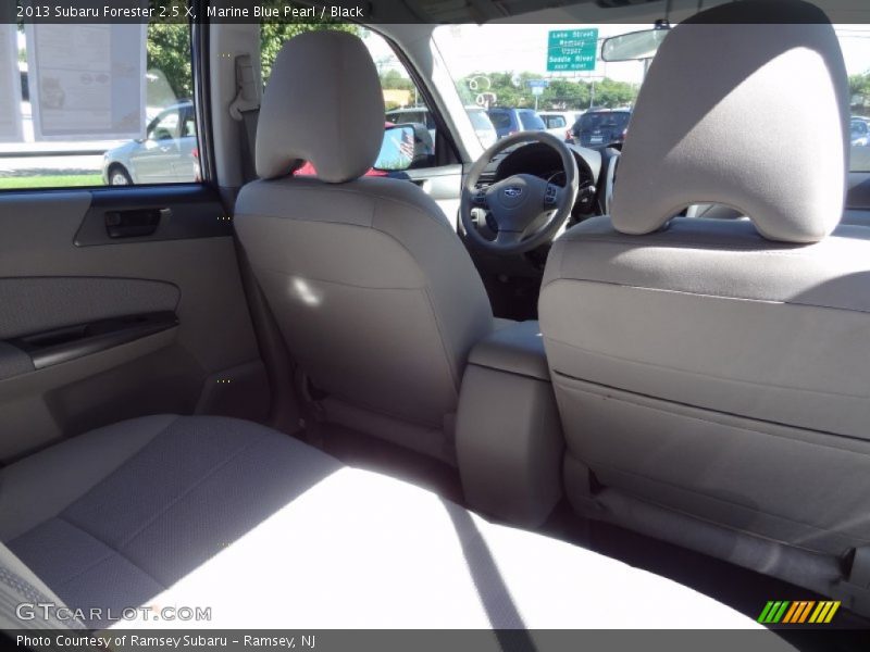 Marine Blue Pearl / Black 2013 Subaru Forester 2.5 X