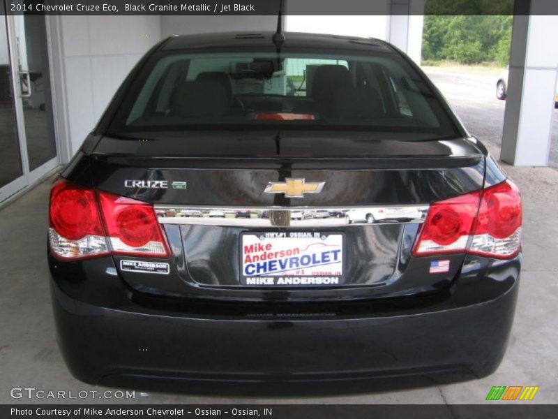 Black Granite Metallic / Jet Black 2014 Chevrolet Cruze Eco