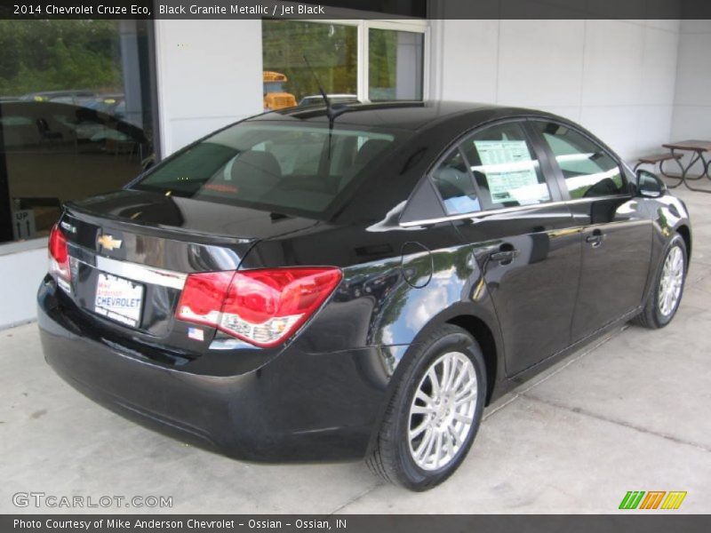 Black Granite Metallic / Jet Black 2014 Chevrolet Cruze Eco