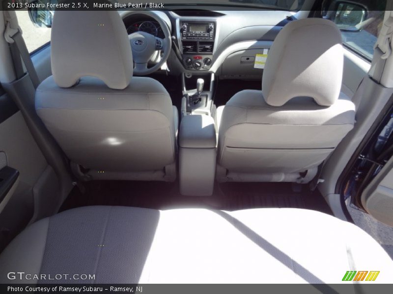 Marine Blue Pearl / Black 2013 Subaru Forester 2.5 X