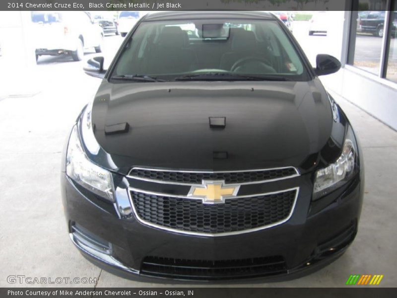 Black Granite Metallic / Jet Black 2014 Chevrolet Cruze Eco