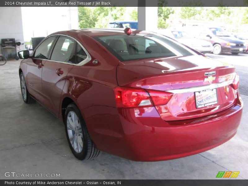 Crystal Red Tintcoat / Jet Black 2014 Chevrolet Impala LT