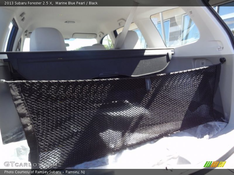 Marine Blue Pearl / Black 2013 Subaru Forester 2.5 X