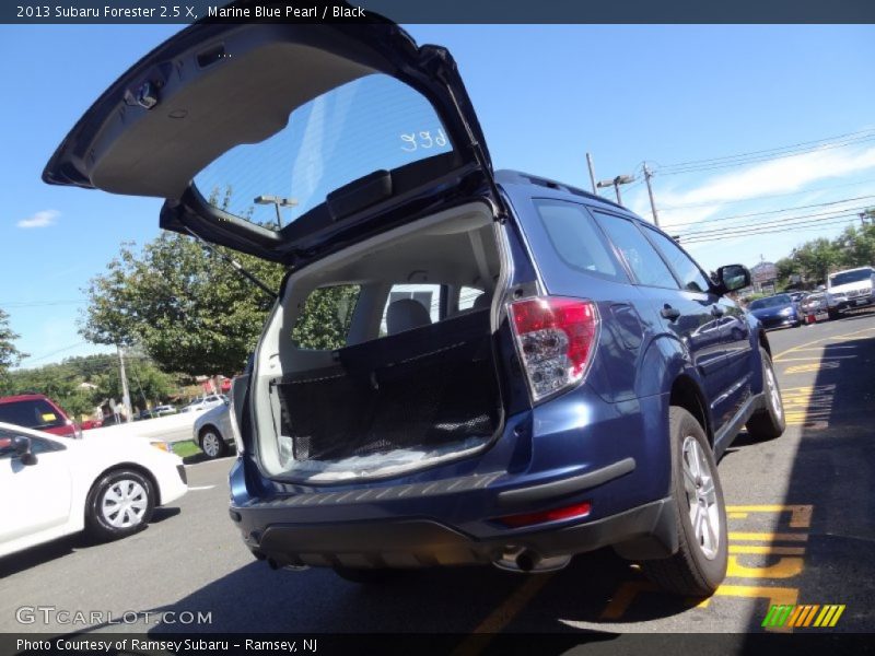 Marine Blue Pearl / Black 2013 Subaru Forester 2.5 X
