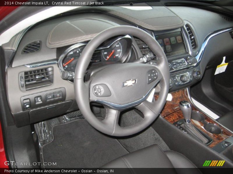 Crystal Red Tintcoat / Jet Black 2014 Chevrolet Impala LT