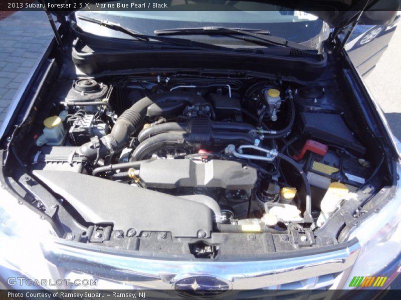 Marine Blue Pearl / Black 2013 Subaru Forester 2.5 X