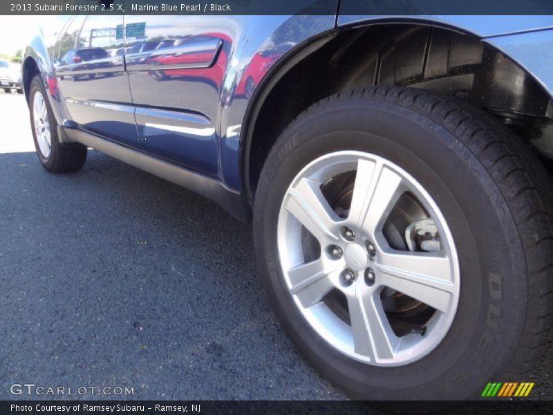 Marine Blue Pearl / Black 2013 Subaru Forester 2.5 X