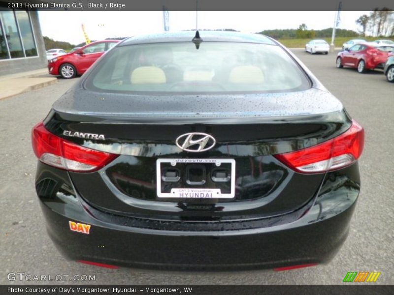 Black / Beige 2013 Hyundai Elantra GLS