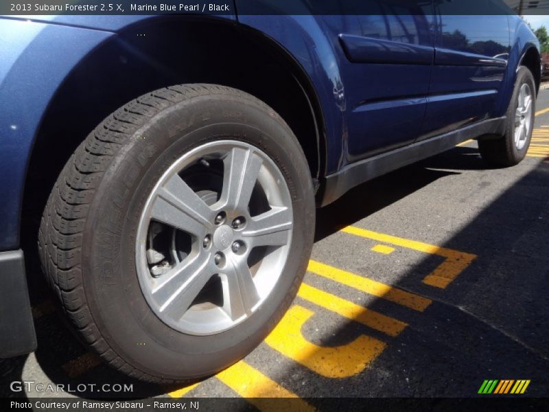 Marine Blue Pearl / Black 2013 Subaru Forester 2.5 X
