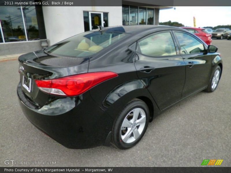 Black / Beige 2013 Hyundai Elantra GLS