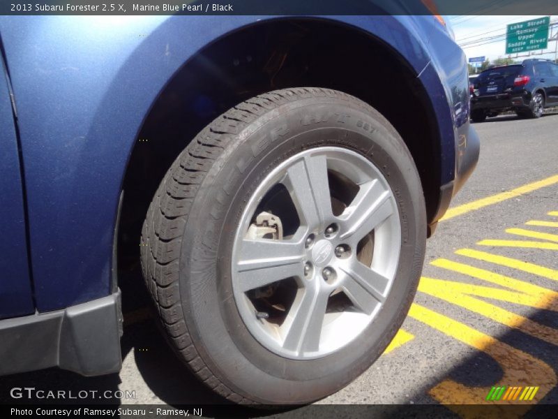Marine Blue Pearl / Black 2013 Subaru Forester 2.5 X