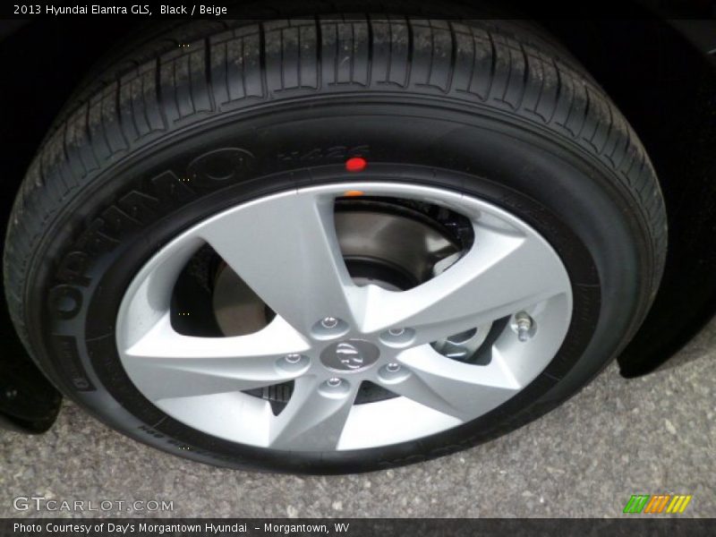Black / Beige 2013 Hyundai Elantra GLS