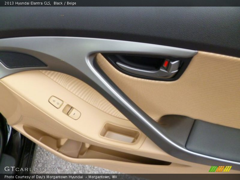 Black / Beige 2013 Hyundai Elantra GLS