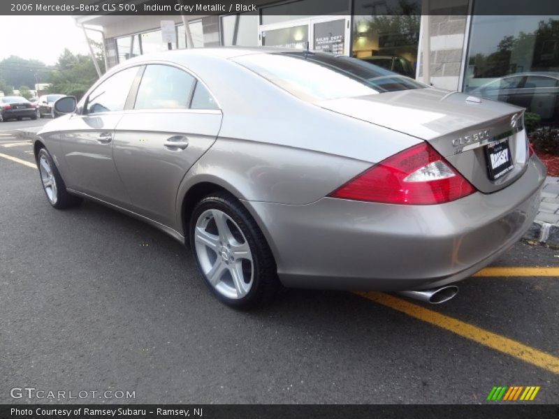 Indium Grey Metallic / Black 2006 Mercedes-Benz CLS 500