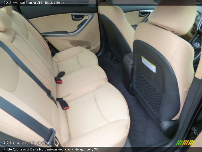 Black / Beige 2013 Hyundai Elantra GLS