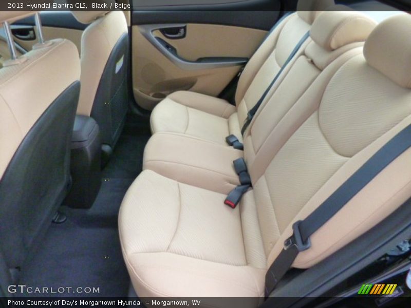 Black / Beige 2013 Hyundai Elantra GLS