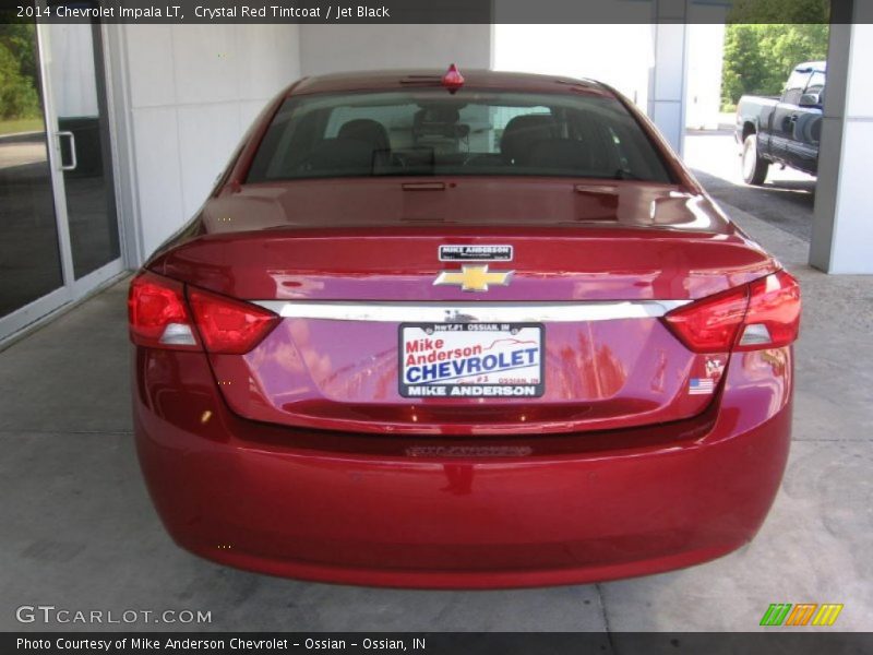 Crystal Red Tintcoat / Jet Black 2014 Chevrolet Impala LT