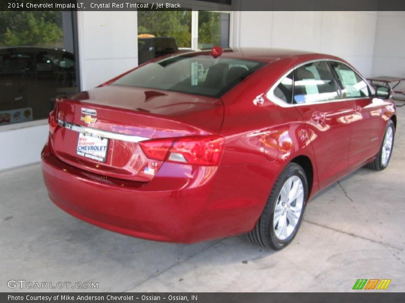 Crystal Red Tintcoat / Jet Black 2014 Chevrolet Impala LT