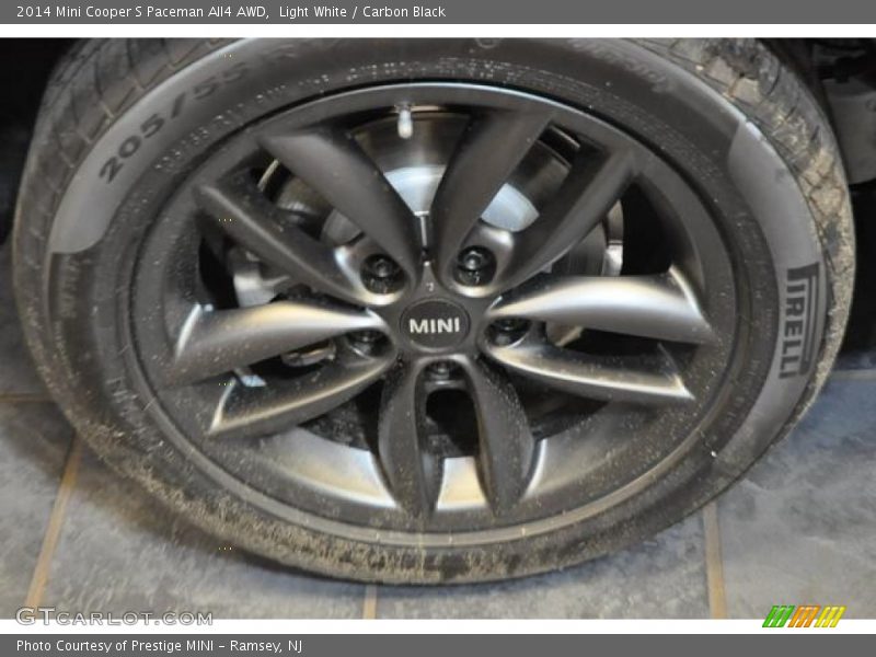 Light White / Carbon Black 2014 Mini Cooper S Paceman All4 AWD