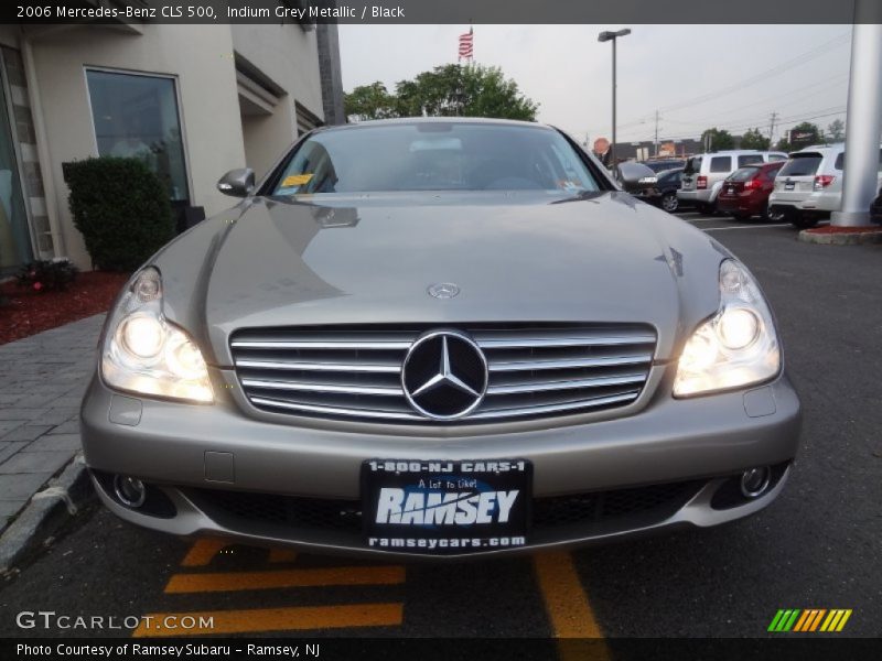 Indium Grey Metallic / Black 2006 Mercedes-Benz CLS 500