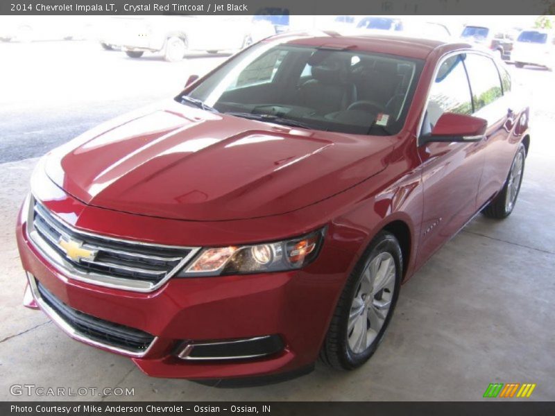 Crystal Red Tintcoat / Jet Black 2014 Chevrolet Impala LT