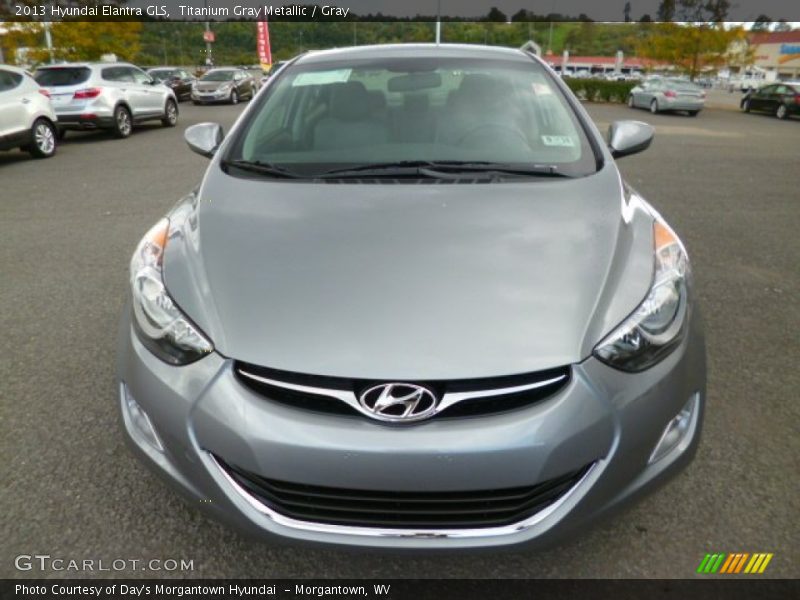 Titanium Gray Metallic / Gray 2013 Hyundai Elantra GLS