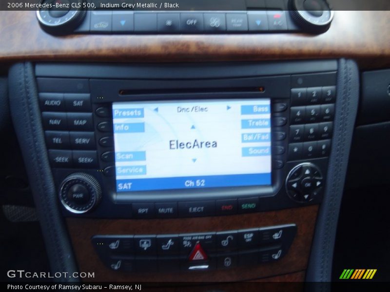 Indium Grey Metallic / Black 2006 Mercedes-Benz CLS 500