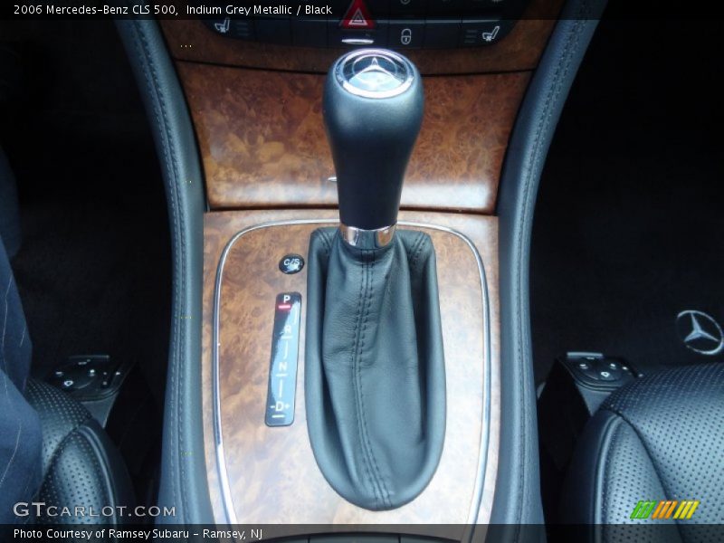 Indium Grey Metallic / Black 2006 Mercedes-Benz CLS 500