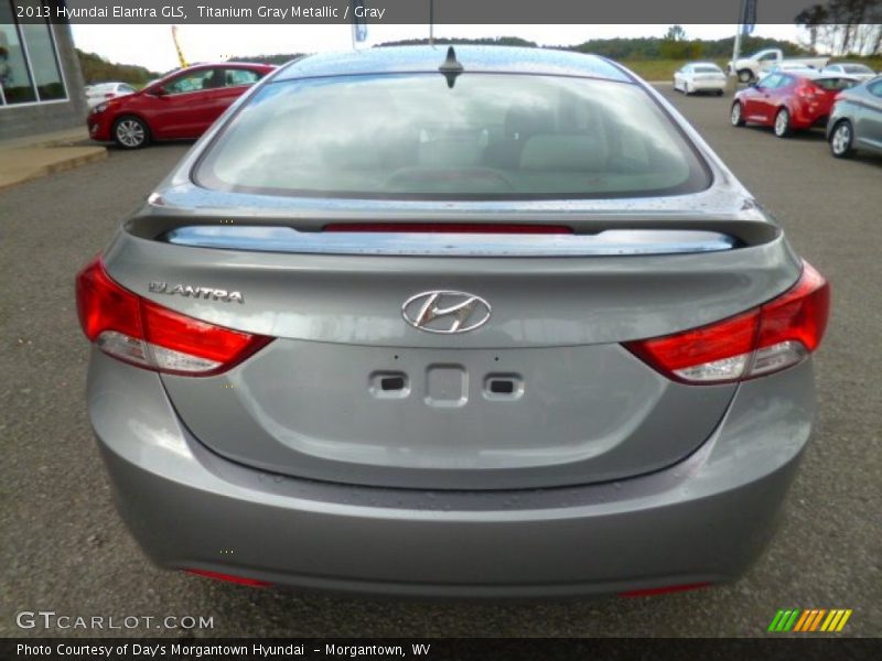 Titanium Gray Metallic / Gray 2013 Hyundai Elantra GLS