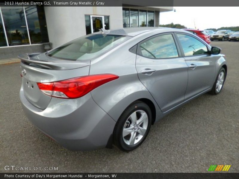 Titanium Gray Metallic / Gray 2013 Hyundai Elantra GLS