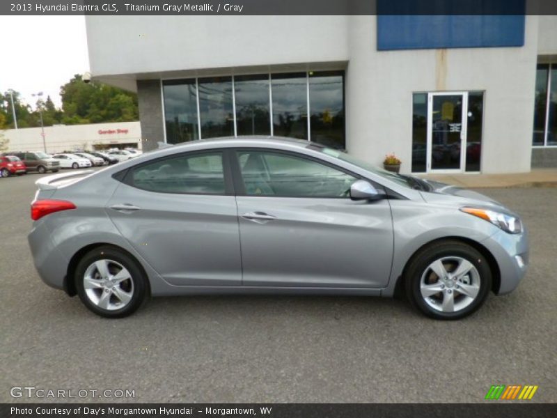 Titanium Gray Metallic / Gray 2013 Hyundai Elantra GLS