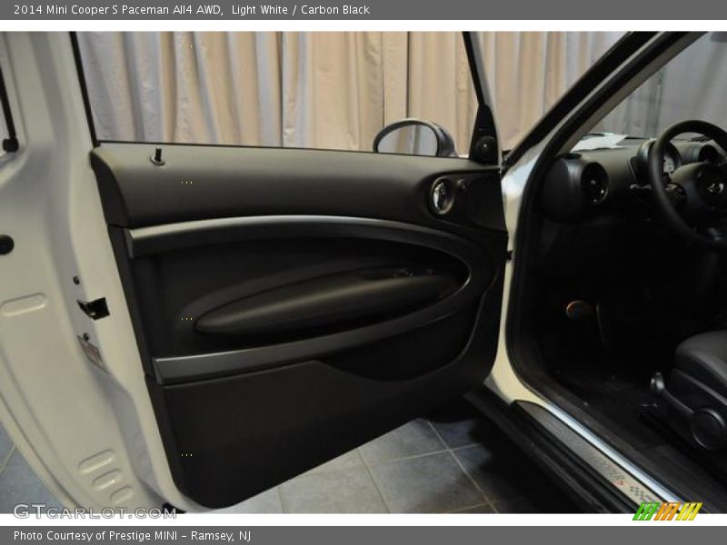 Light White / Carbon Black 2014 Mini Cooper S Paceman All4 AWD