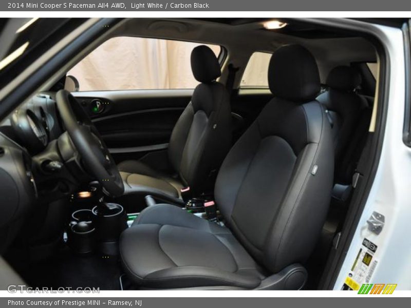 Light White / Carbon Black 2014 Mini Cooper S Paceman All4 AWD