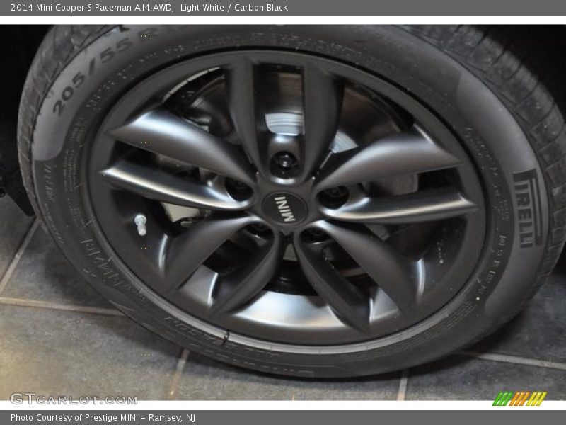 Light White / Carbon Black 2014 Mini Cooper S Paceman All4 AWD