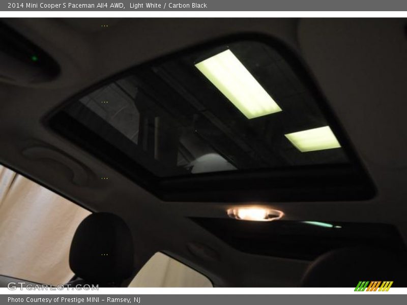 Light White / Carbon Black 2014 Mini Cooper S Paceman All4 AWD