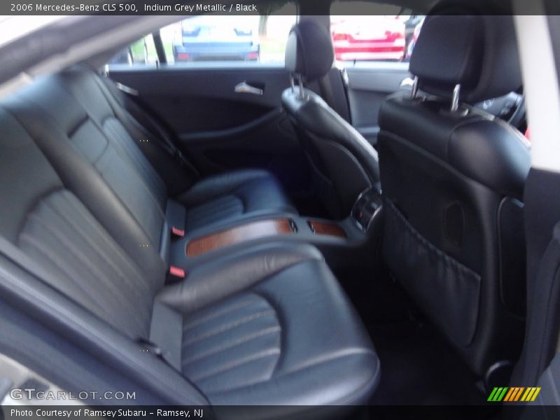 Indium Grey Metallic / Black 2006 Mercedes-Benz CLS 500