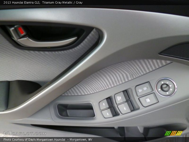Titanium Gray Metallic / Gray 2013 Hyundai Elantra GLS