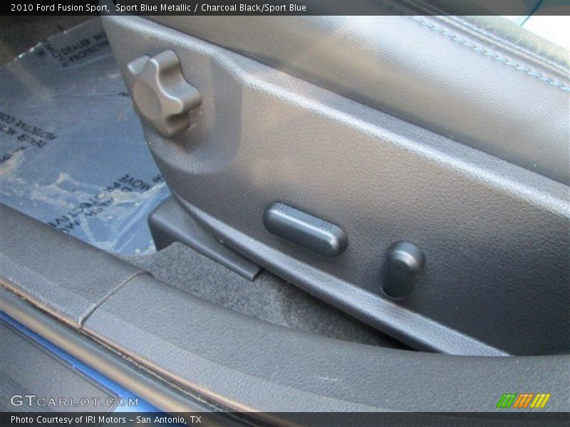 Sport Blue Metallic / Charcoal Black/Sport Blue 2010 Ford Fusion Sport