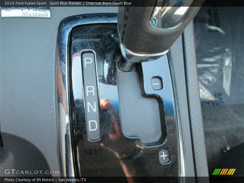 Sport Blue Metallic / Charcoal Black/Sport Blue 2010 Ford Fusion Sport