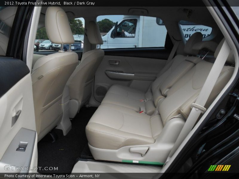 Black / Dark Gray 2012 Toyota Prius v Five Hybrid