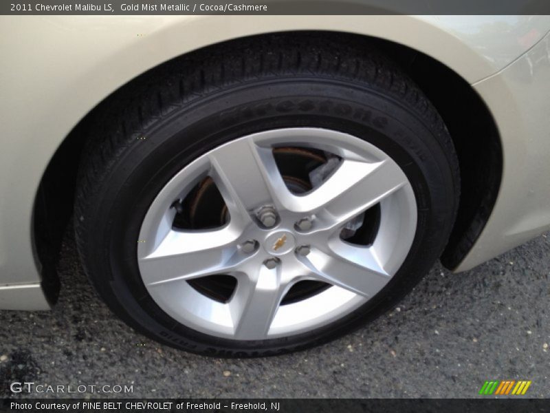 Gold Mist Metallic / Cocoa/Cashmere 2011 Chevrolet Malibu LS