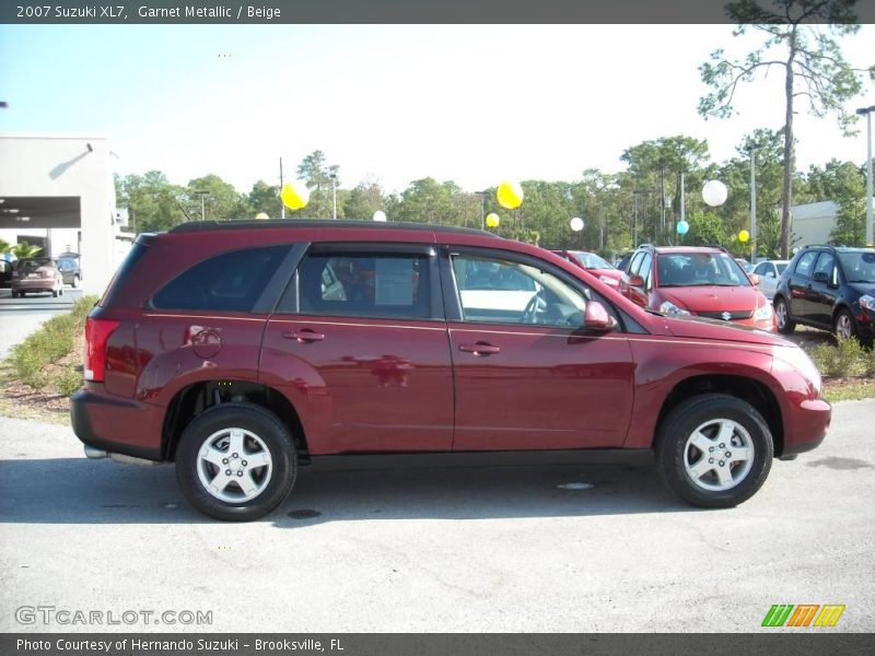 Garnet Metallic / Beige 2007 Suzuki XL7