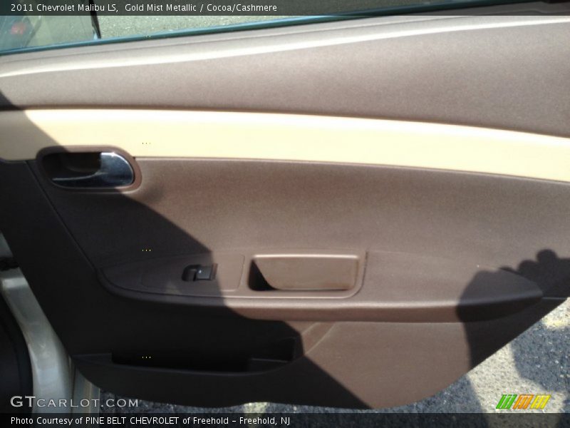 Gold Mist Metallic / Cocoa/Cashmere 2011 Chevrolet Malibu LS
