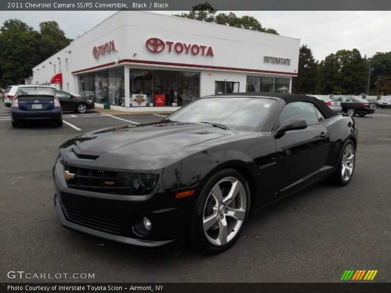 Black / Black 2011 Chevrolet Camaro SS/RS Convertible