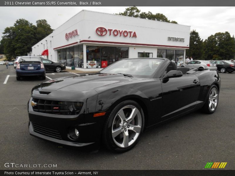 Black / Black 2011 Chevrolet Camaro SS/RS Convertible