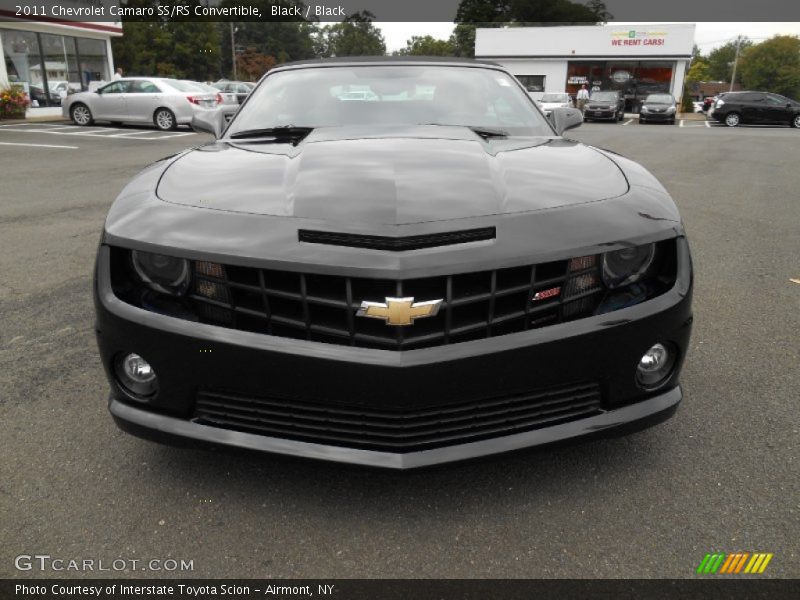Black / Black 2011 Chevrolet Camaro SS/RS Convertible