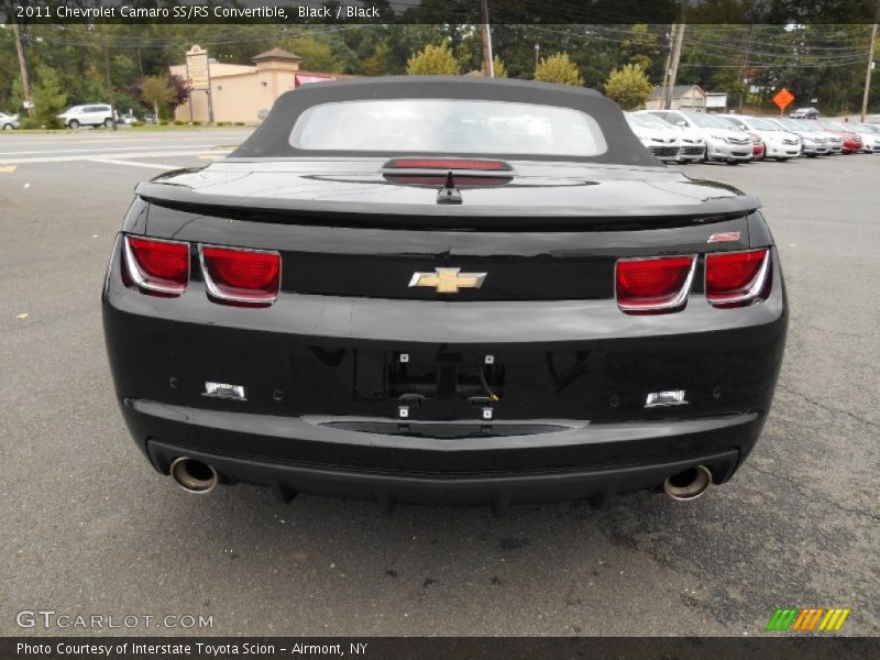 Black / Black 2011 Chevrolet Camaro SS/RS Convertible